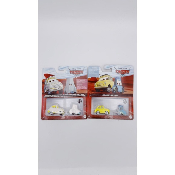 Disney Pixar Cars MUMMY LUIGI & GHOST GUIDO and original LOT - Picture 1 of 2